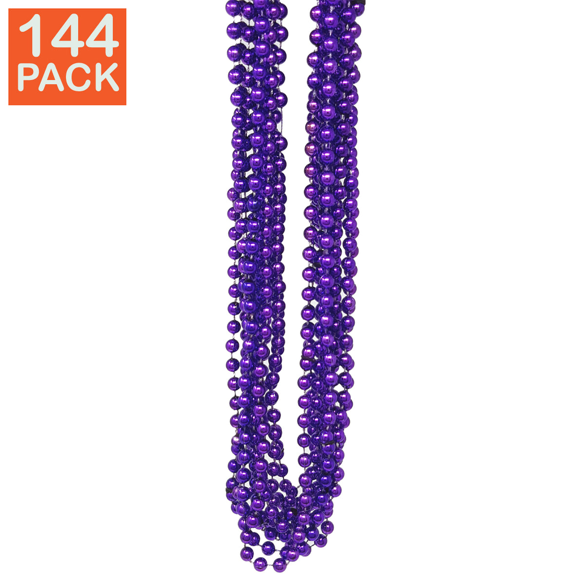 Purple Mardi Gras Beads  One Way Novelties (Canada) – One Way Novelties  Inc.