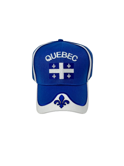 Quebec Hat - Blue and White