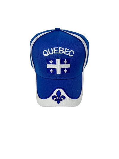 Quebec Hat - Blue and White