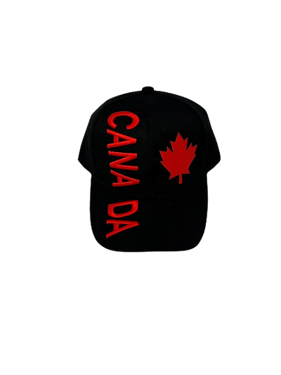 Canadian Hat - Black and Red