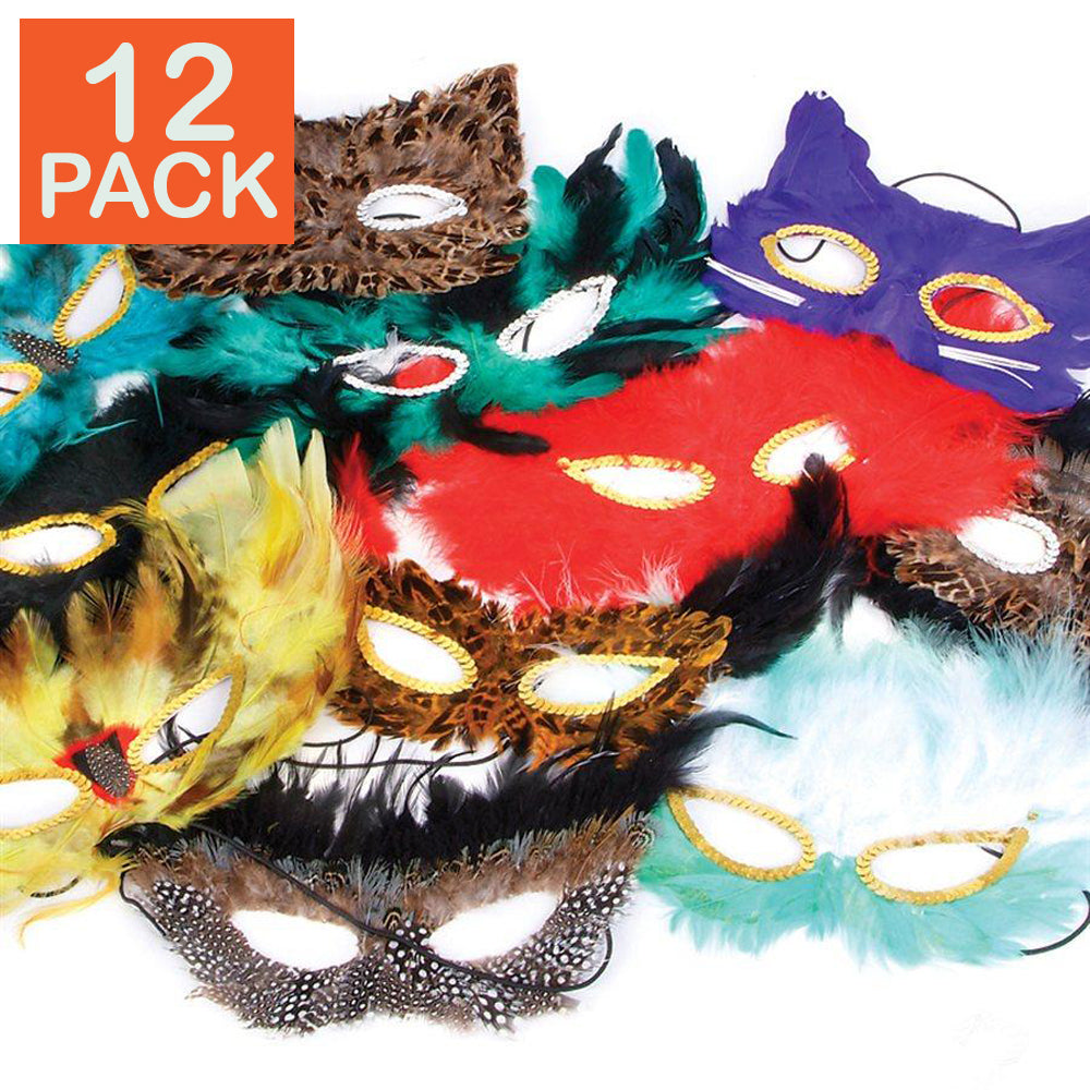 DISC - Costume Mask (Pack of 12)