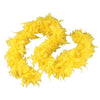 Yellow Plush Feather Boa - FeatherBoaShop.com