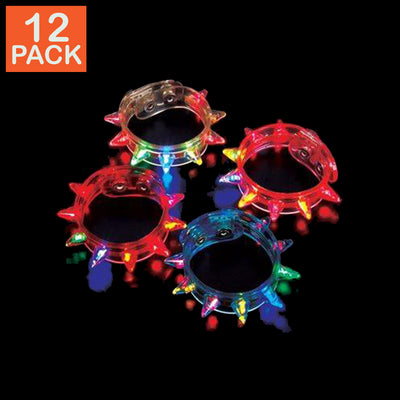 Flashing Spike Bracelet (pack of 12)